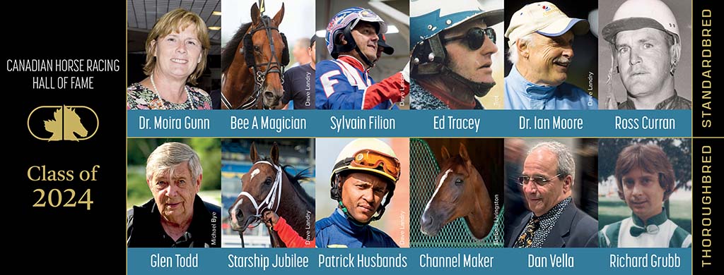 Canadian Horse Racing Hall of Fame Class of 2024