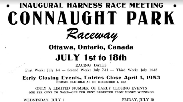 Connaught Park ad
