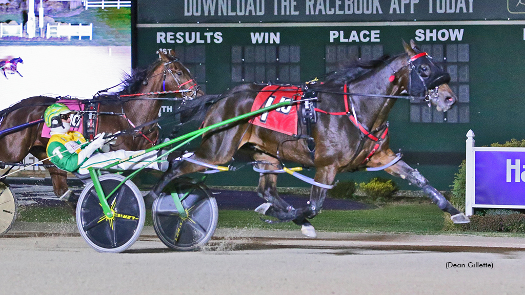 Coach Stefanos winning at Hoosier Park