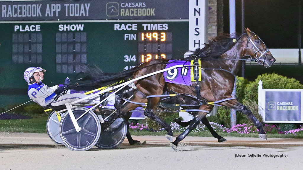 Bythemissal winning at Hoosier Park