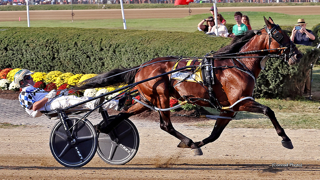 Cannibal winning his Little Brown Jug elimination