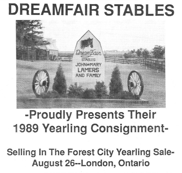 Dreamfair Farm ad