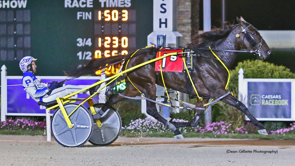 Sea Silke winning at Hoosier Park