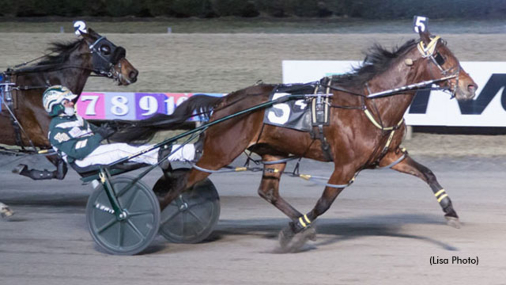 Covered Bridge winning at The Meadowlands