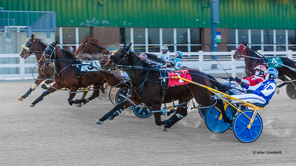 Harness racing at The Raceway at Western Fair District