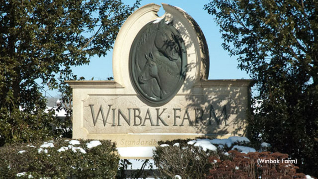 Winbak Farm sign