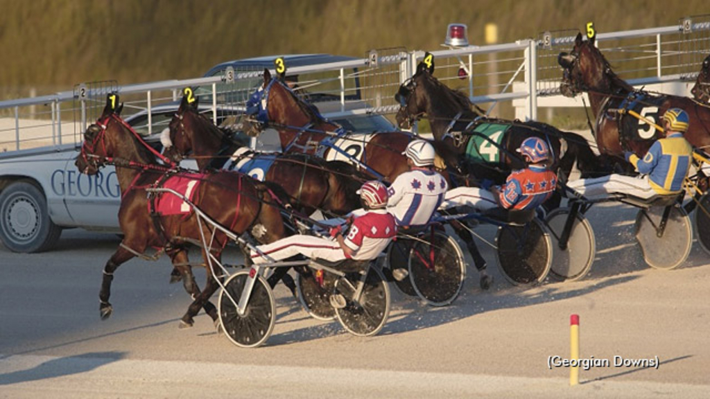 Racing at Georgian Downs