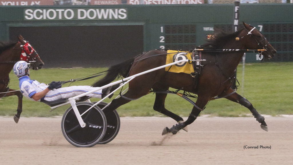 Darby Creek winning at Scioto Downs