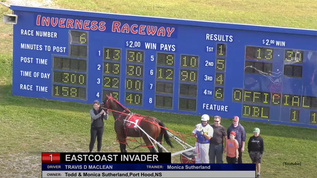 Eastcoast Invader and his connections in the Inverness winner's circle