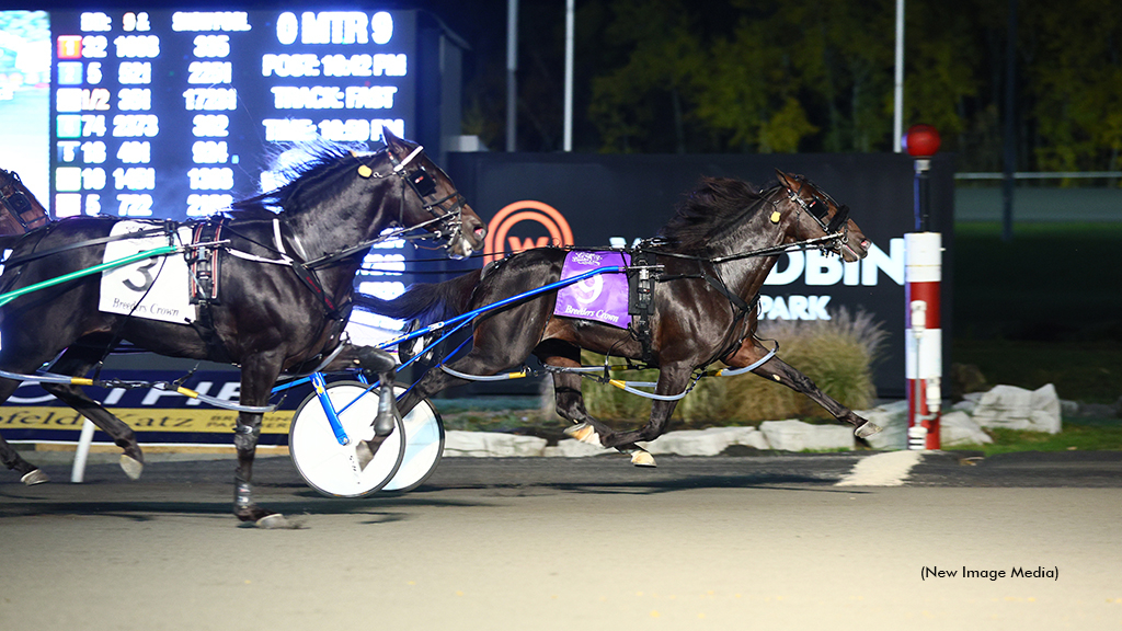 Ammo winning the Breeders Crown at Woodbine Mohawk Park