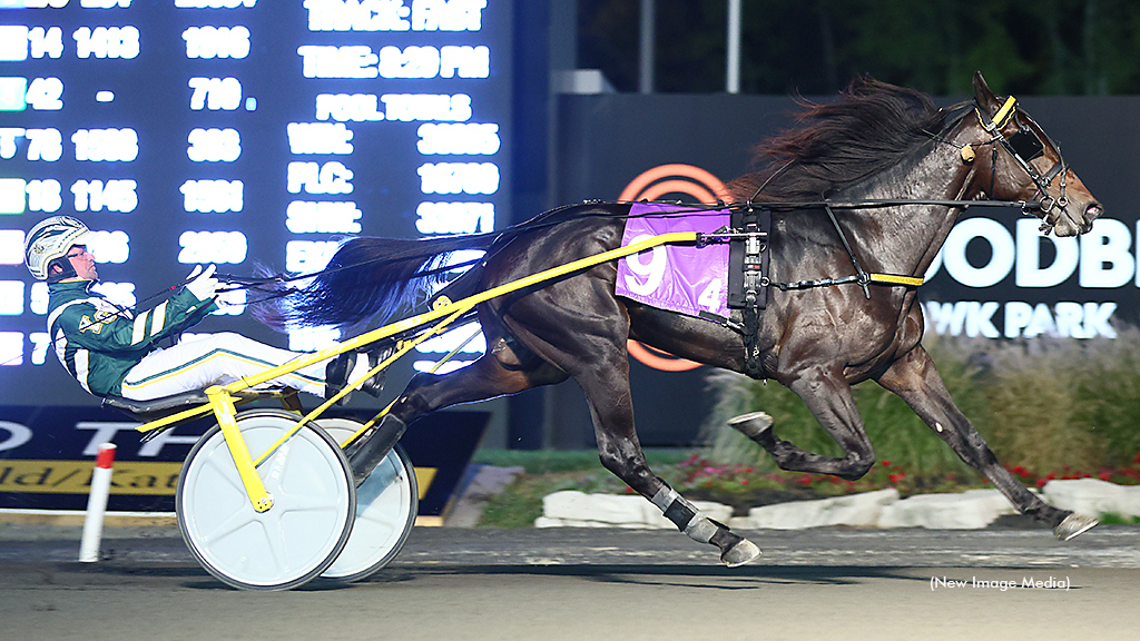 Celebrity Bambino winning at Woodbine Mohawk Park