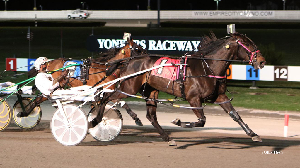 Windsong Jack winning at Yonkers Raceway