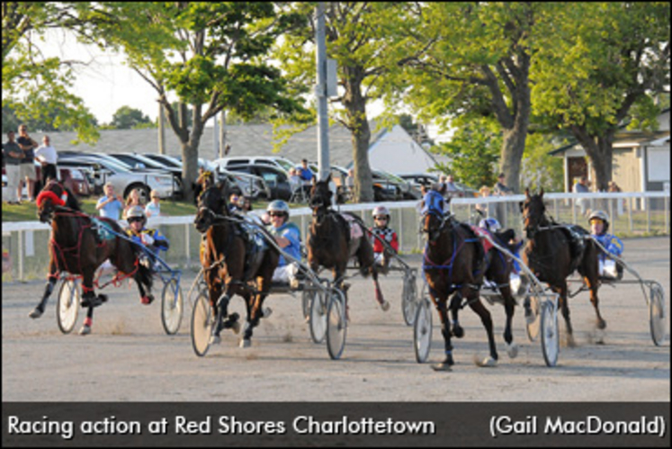 Racing action at Red Shores Charlottetown