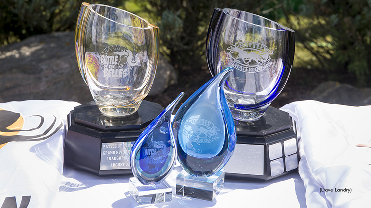Industry Day stakes trophies