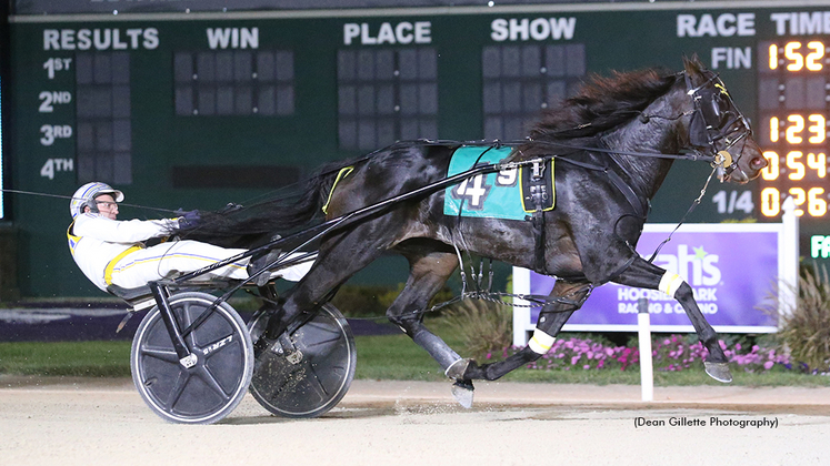 King Of The North winning at Hoosier Park