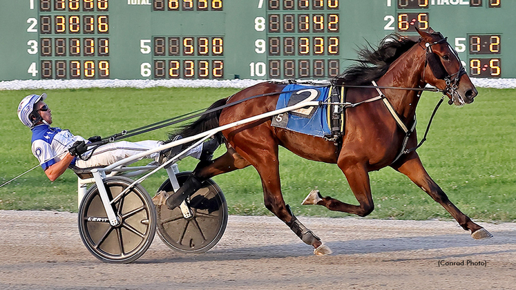 Tennessee Tom winning at Scioto Downs
