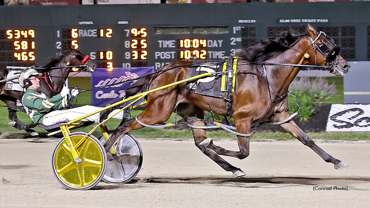 Wicked Character winning at Scioto Downs